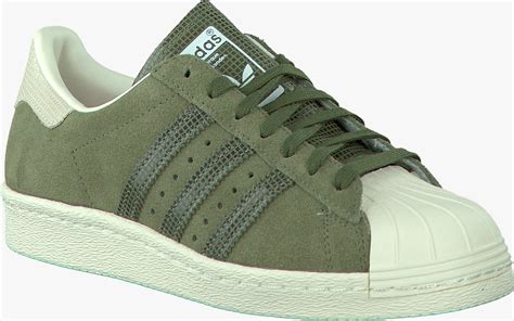 Groene Adidas Superstar online kopen 